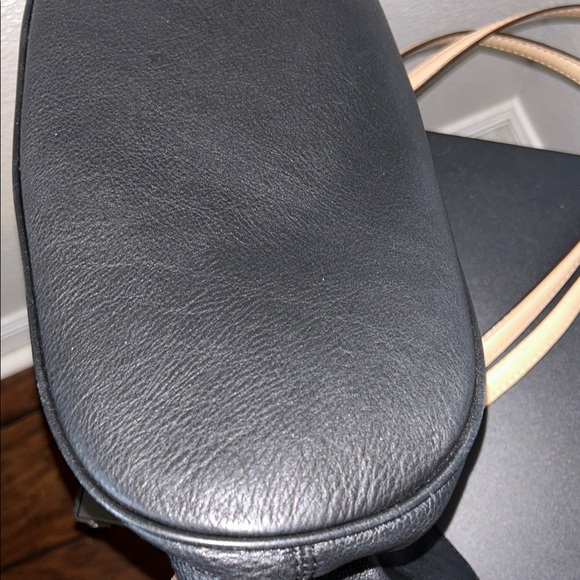 Michael Kors Black and Tan Leather Tote - Picture 14 of 14